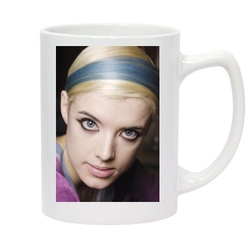 Agyness Deyn 14oz White Statesman Mug