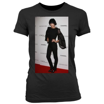 Agyness Deyn Women's Junior Cut Crewneck T-Shirt