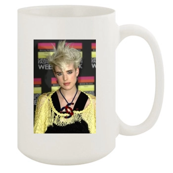 Agyness Deyn 15oz White Mug