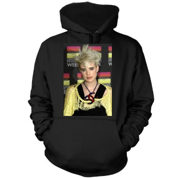 Agyness Deyn Mens Pullover Hoodie Sweatshirt