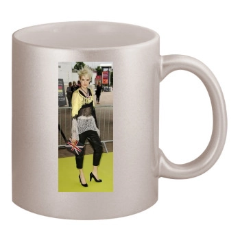 Agyness Deyn 11oz Metallic Silver Mug