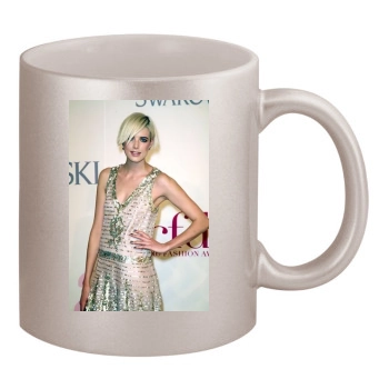 Agyness Deyn 11oz Metallic Silver Mug