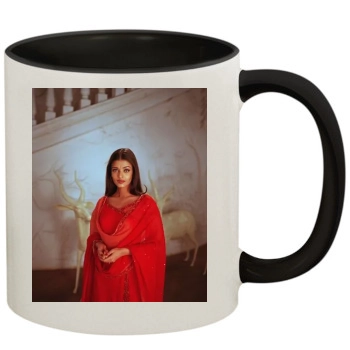 Aishwarya Rai 11oz Colored Inner & Handle Mug