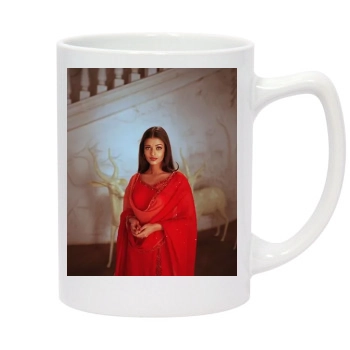 Aishwarya Rai 14oz White Statesman Mug