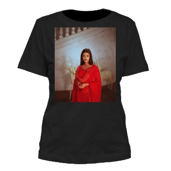 Aishwarya Rai Women's Cut T-Shirt