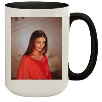 Aishwarya Rai 15oz Colored Inner & Handle Mug