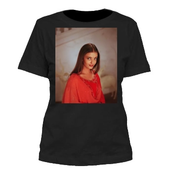 Aishwarya Rai Women's Cut T-Shirt