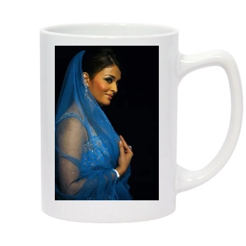 Aishwarya Rai 14oz White Statesman Mug