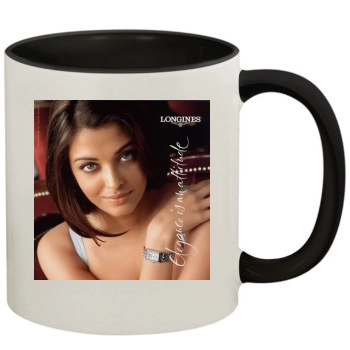 Aishwarya Rai 11oz Colored Inner & Handle Mug