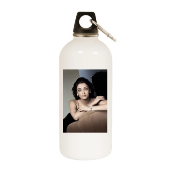 Aishwarya Rai White Water Bottle With Carabiner