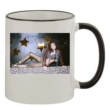 Alicia Keys 11oz Colored Rim & Handle Mug