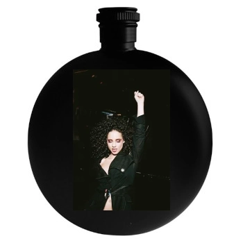 Alicia Keys Round Flask