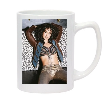 Alicia Keys 14oz White Statesman Mug