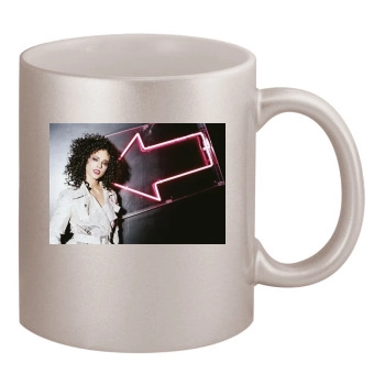 Alicia Keys 11oz Metallic Silver Mug