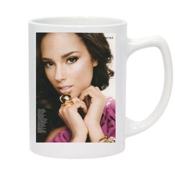 Alicia Keys 14oz White Statesman Mug