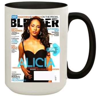 Alicia Keys 15oz Colored Inner & Handle Mug