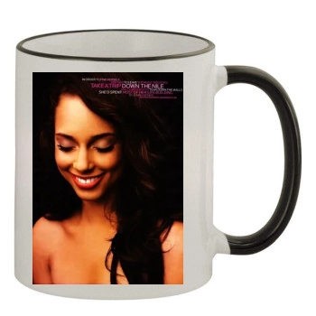 Alicia Keys 11oz Colored Rim & Handle Mug