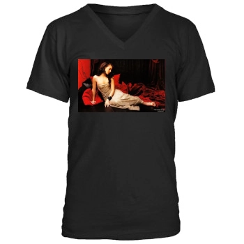 Alicia Keys Men's V-Neck T-Shirt