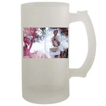 Anja Rubik 16oz Frosted Beer Stein