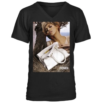 Anja Rubik Men's V-Neck T-Shirt