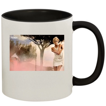 Anja Rubik 11oz Colored Inner & Handle Mug