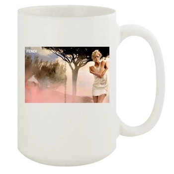 Anja Rubik 15oz White Mug