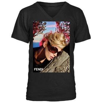 Anja Rubik Men's V-Neck T-Shirt