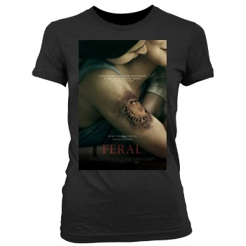 Feral (2018) Women's Junior Cut Crewneck T-Shirt