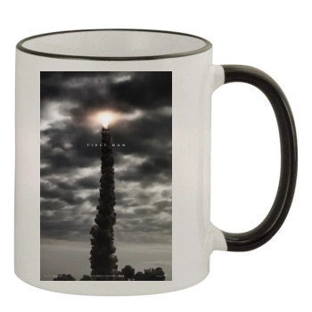 First Man (2018) 11oz Colored Rim & Handle Mug