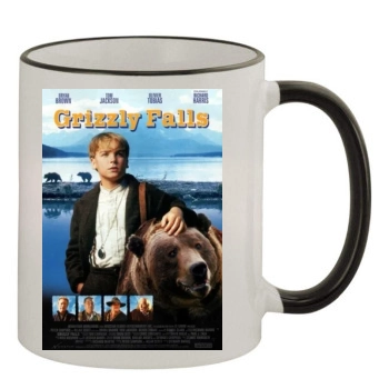 Grizzly Falls (1999) 11oz Colored Rim & Handle Mug