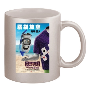 Hotel Transylvania 3 Summer Vacation (2018) 11oz Metallic Silver Mug