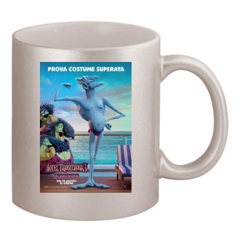 Hotel Transylvania 3 Summer Vacation (2018) 11oz Metallic Silver Mug