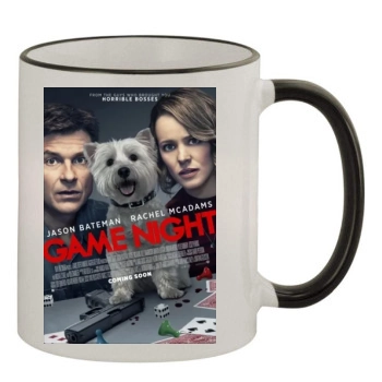 Game Night (2018) 11oz Colored Rim & Handle Mug