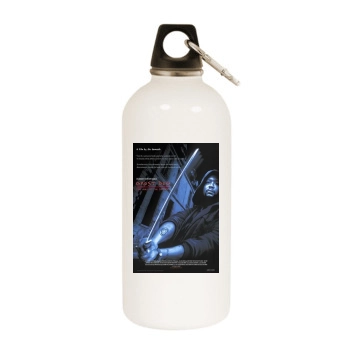 Ghost Dog: The Way of the Samurai (2000) White Water Bottle With Carabiner