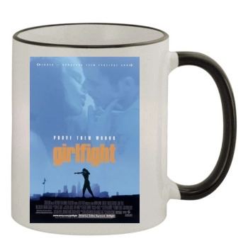 Girlfight (2000) 11oz Colored Rim & Handle Mug