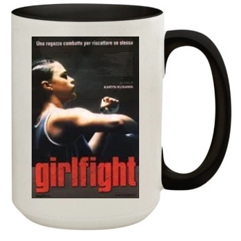 Girlfight (2000) 15oz Colored Inner & Handle Mug