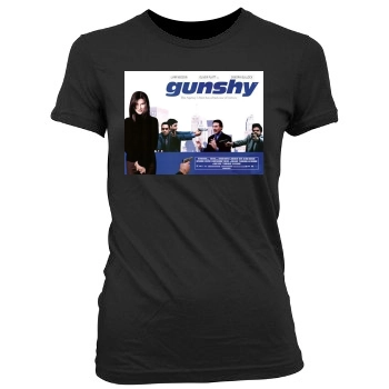 Gunshy (2000) Women's Junior Cut Crewneck T-Shirt