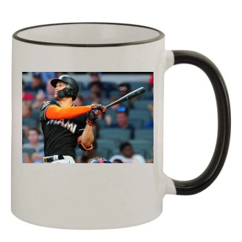 Giancarlo Stanton 11oz Colored Rim & Handle Mug