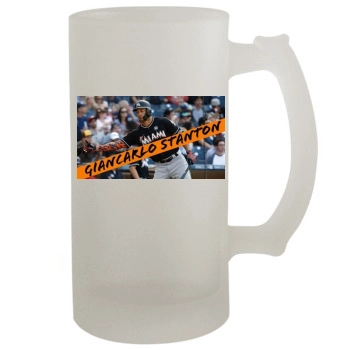 Giancarlo Stanton 16oz Frosted Beer Stein