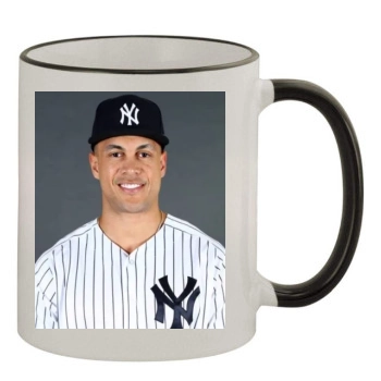 Giancarlo Stanton 11oz Colored Rim & Handle Mug