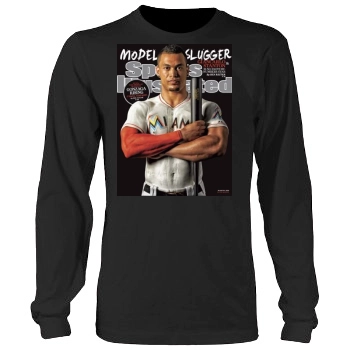 Giancarlo Stanton Men's Heavy Long Sleeve TShirt