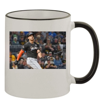 Giancarlo Stanton 11oz Colored Rim & Handle Mug