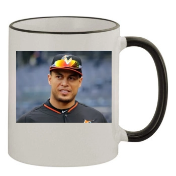 Giancarlo Stanton 11oz Colored Rim & Handle Mug