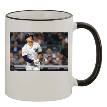 Giancarlo Stanton 11oz Colored Rim & Handle Mug