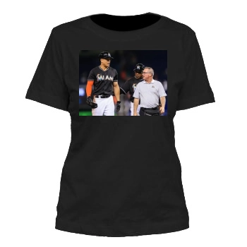 Giancarlo Stanton Women's Cut T-Shirt