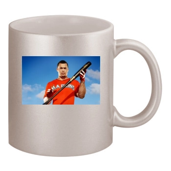 Giancarlo Stanton 11oz Metallic Silver Mug