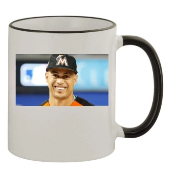 Giancarlo Stanton 11oz Colored Rim & Handle Mug