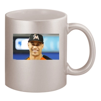 Giancarlo Stanton 11oz Metallic Silver Mug