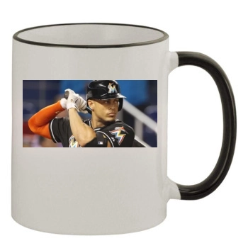 Giancarlo Stanton 11oz Colored Rim & Handle Mug