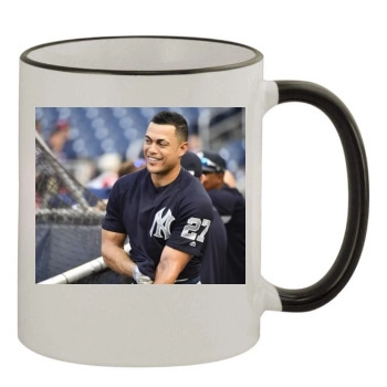 Giancarlo Stanton 11oz Colored Rim & Handle Mug